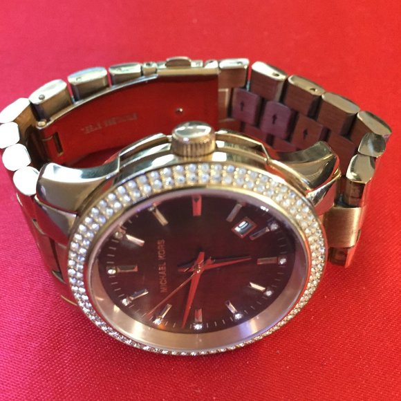 Michael KORS Runway Rose Gold-tone Ladies Watch